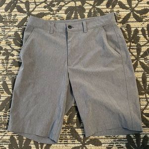 Grey Golf Shorts